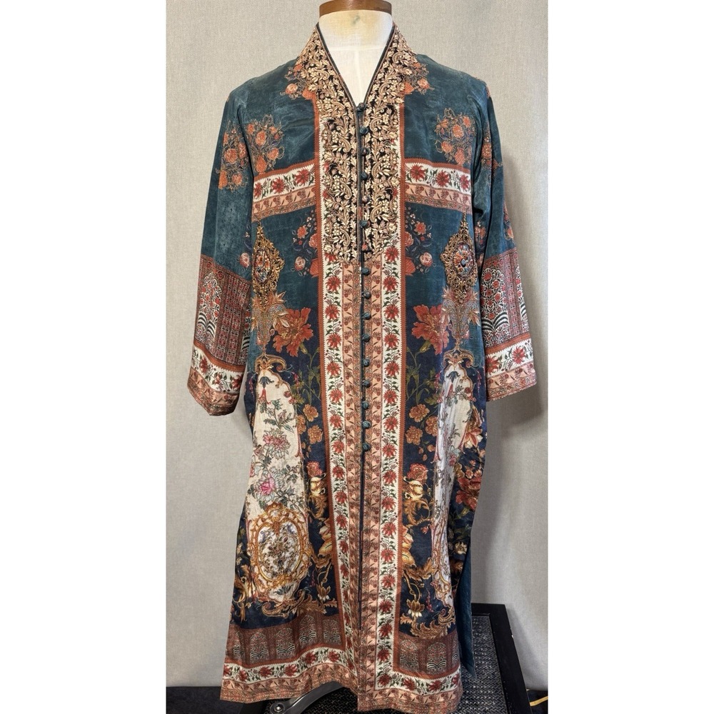 Authentic Shamaeel Luxury Pret Beaded Embroidered Pakistani Kurta